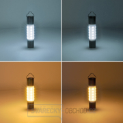 Solight LED nabíjecí ruční svítilna s kampingovou lucernou, 250lm, power bank, Li-Ion náhled
