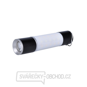 Solight LED nabíjecí ruční svítilna s kampingovou lucernou, 250lm, power bank, Li-Ion gallery main image