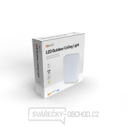 Solight LED venkovní osvětlení, přisazené, čtvercové, IP54, 15W, 1150lm, 4000K, 22cm náhled