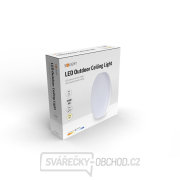 Solight LED venkovní osvětlení, přisazené, kulaté, IP54, 15W, 1150lm, 4000K, 22cm náhled