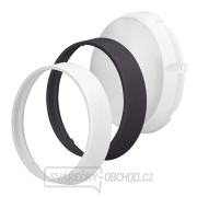 Solight LED venkovní osvětlení, nastavitelná teplota světla - 3CCT, 15/18/20W, 1800lm, 22cm, 2v1 - bílý a černý kryt náhled