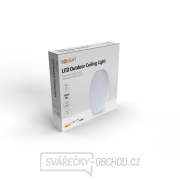 Solight LED venkovní osvětlení, přisazené, kulaté, IP54, 24W, 1920lm, 4000K, 28cm náhled