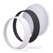 Solight LED venkovní osvětlení se senzorem a nastavitelnou CCT, 18W, 1800lm, 22cm, 2v1 - bílý a černý kryt náhled