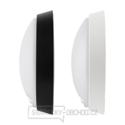 Solight LED venkovní osvětlení se senzorem a nastavitelnou CCT, 18W, 1800lm, 22cm, 2v1 - bílý a černý kryt náhled