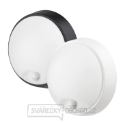 Solight LED venkovní osvětlení se senzorem a nastavitelnou CCT, 18W, 1800lm, 22cm, 2v1 - bílý a černý kryt náhled