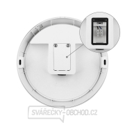 Solight LED venkovní osvětlení se senzorem a nastavitelnou CCT, 18W, 1800lm, 22cm, 2v1 - bílý a černý kryt náhled