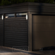 Solight LED venkovní osvětlení oválné, 13W, 910lm, 4000K, IP54, 21cm, šedá barva Náhled