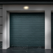 Solight LED venkovní osvětlení oválné, 13W, 910lm, 4000K, IP54, 21cm, šedá barva Náhled