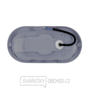 Solight LED venkovní osvětlení oválné, 13W, 910lm, 4000K, IP54, 21cm, šedá barva náhled