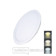 Solight LED mini panel CCT, podhledový, 12W, 900lm, 3000K, 4000K, 6000K, kulatý gallery main image