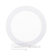 Solight LED mini panel CCT, přisazený, 12W, 900lm, 3000K, 4000K, 6000K, kulatý Náhled