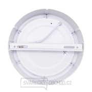 Solight LED mini panel CCT, přisazený, 12W, 900lm, 3000K, 4000K, 6000K, kulatý náhled