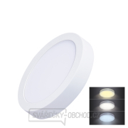 Solight LED mini panel CCT, přisazený, 12W, 900lm, 3000K, 4000K, 6000K, kulatý Solight LED mini panel CCT, přisazený, 12W, 900lm, 3000K, 4000K, 6000K, kulatý gallery main image