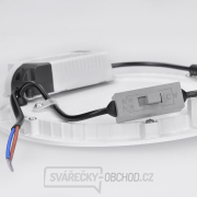 Solight LED mini panel CCT, podhledový, 18W, 1530lm, 3000K, 4000K, 6000K, kulatý Náhled