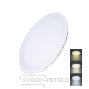 Solight LED mini panel CCT, podhledový, 18W, 1530lm, 3000K, 4000K, 6000K, kulatý gallery main image