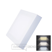 Solight LED mini panel CCT, přisazený, 12W, 900lm, 3000K, 4000K, 6000K, čtvercový gallery main image
