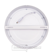 Solight LED mini panel CCT, přisazený, 18W, 1530lm, 3000K, 4000K, 6000K, kulatý náhled