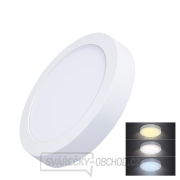 Solight LED mini panel CCT, přisazený, 18W, 1530lm, 3000K, 4000K, 6000K, kulatý gallery main image