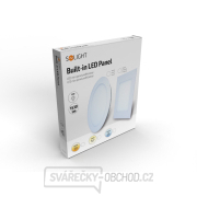 Solight LED mini panel, podhledový, 18W, 1530lm, 3000K, tenký, kulatý, bílý Náhled