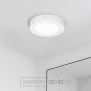 Solight LED mini panel koupelnový 2v1, 3CCT, podhledový/přisazený, 12W, 1020lm, IP54, bílá, kulatý náhled
