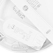 Solight LED mini panel koupelnový 2v1, 3CCT, podhledový/přisazený, 12W, 1020lm, IP54, bílá, kulatý náhled