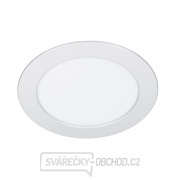 Solight LED mini panel koupelnový 2v1, 3CCT, podhledový/přisazený, 12W, 1020lm, IP54, stříbrná, kulatý náhled