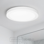 Solight LED mini panel koupelnový 2v1, 3CCT, podhledový/přisazený, 18W, 1530lm, IP54, bílá, kulatý náhled