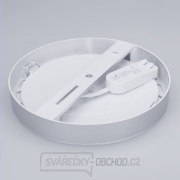 Solight LED mini panel koupelnový 2v1, 3CCT, podhledový/přisazený, 18W, 1530lm, IP54, stříbrná, kulatý Náhled