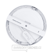 Solight LED mini panel koupelnový 2v1, 3CCT, podhledový/přisazený, 18W, 1530lm, IP54, stříbrná, kulatý náhled