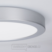 Solight LED mini panel koupelnový 2v1, 3CCT, podhledový/přisazený, 24W, 2040lm, IP54, stříbrná, kulatý náhled