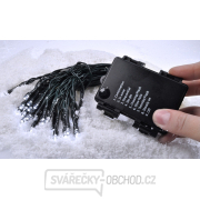 Solight LED venkovní vánoční řetěz, 50LED, 5m, 8 funkcí, IP44, 3x AA, teplá bílá Solight LED venkovní vánoční řetěz, 50LED, 5m, 8 funkcí, IP44, 3x AA, teplá bílá gallery main image