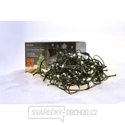 Solight LED venkovní vánoční řetěz, 200 LED, 20m, přívod 5m, 8 funkcí, časovač, IP44, teplá bílá Náhled