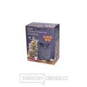 Solight LED venkovní vánoční řetěz, 200 LED, 20m, přívod 5m, 8 funkcí, časovač, IP44, teplá bílá náhled