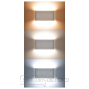 Solight LED venkovní nástěnné osvětlení Modena, 12W, 680lm, 120°, bílá Náhled