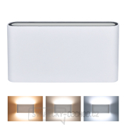 Solight LED venkovní nástěnné osvětlení Modena, 12W, 680lm, 120°, bílá gallery main image