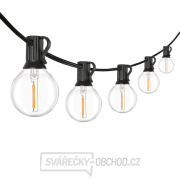 Solight LED venkovní balkonový řetěz s žárovkami, 10 žárovek, 5m+3m, 500lm, teplá bílá Solight LED venkovní balkonový řetěz s žárovkami, 10 žárovek, 5m+3m, 500lm, teplá bílá gallery main image