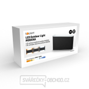 Solight LED venkovní nástěnné osvětlení Modena, 12W, 800lm, 3CCT, černá náhled