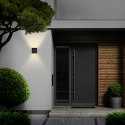 Solight LED venkovní nástěnné osvětlení Parma, 6W, 420lm, 3000K, černá Náhled