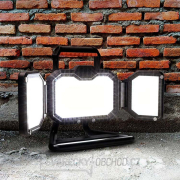 Solight LED reflektor 50W, přenosný, nabíjecí, 5000lm, oranžovo-černý Náhled