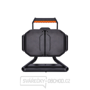 Solight LED reflektor 50W, přenosný, nabíjecí, 5000lm, oranžovo-černý náhled