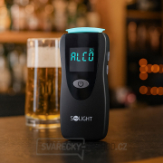Solight profesionální bezkontaktní alkohol tester, Fuel Cell, 0,0 - 5,0‰ BAC,citlivost 0,08‰ Náhled