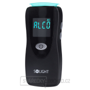 Solight profesionální bezkontaktní alkohol tester, Fuel Cell, 0,0 - 5,0‰ BAC,citlivost 0,08‰ náhled