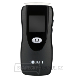 Solight profesionální bezkontaktní alkohol tester, Fuel Cell, 0,0 - 5,0‰ BAC,citlivost 0,08‰ gallery main image
