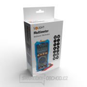 Solight multimetr, max AC 750V/10A, max. DC 1000V/10A, odpor, kapacita, frekvence, NCV náhled