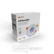 Solight LED podhledové světlo bodové, 5W, 400lm, 3000K, kulaté,  bílé Náhled
