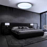 Solight LED stropní světlo Star, kulaté, 24W, 2400lm, dálkové ovládání, 37cm Náhled