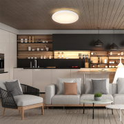 Solight LED stropní světlo Plain, 15W, 1200lm, 3000K, kulaté, 26cm Náhled