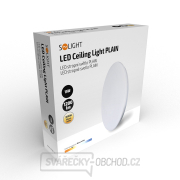 Solight LED stropní světlo Plain, 15W, 1200lm, 3000K, kulaté, 26cm náhled