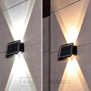 Solight LED solární nástěnné světlo, teplá a studená bílá, 15x10cm náhled