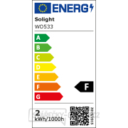 Solight LED nouzové osvětlení podhledové, 200lm, IP65, LiFePo4 1800mAh baterie, autotest Náhled